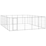 VidaXL Hundehütte 36,3 m² verzinkter Stahl