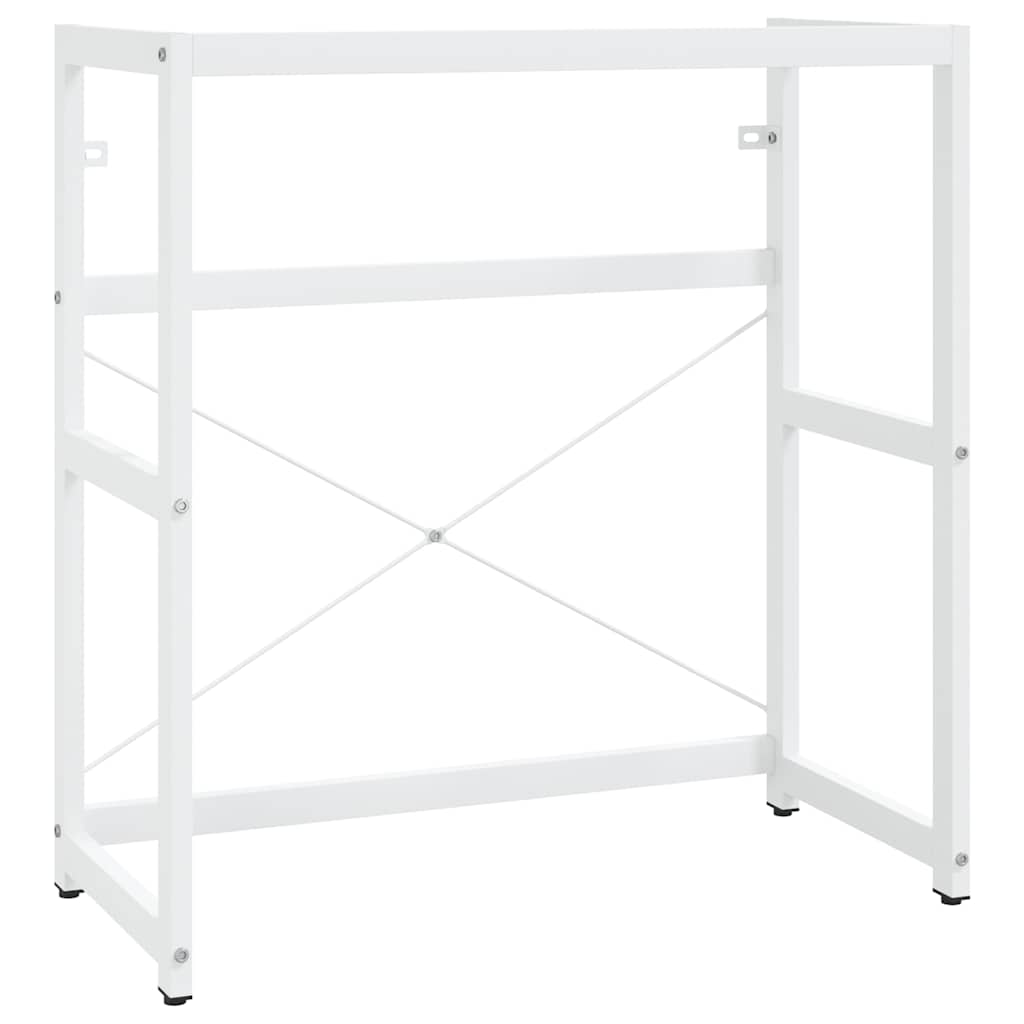 Vidaxl wastafelframe 79x38x83 cm ijzer wit