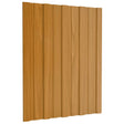 Vidaxl dakpaneel 12 st naturel 60 x 45 cm verzinkt staal