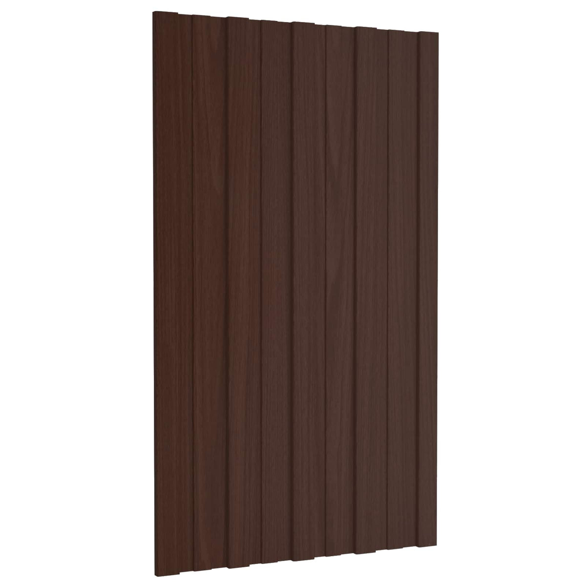 Vidaxl dakpaneel 12 st bruin 80 x 45 cm verzinkt staal
