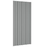 Vidaxx Dachpaneele 12 Stück 100x45 cm verzinkter Stahl grau