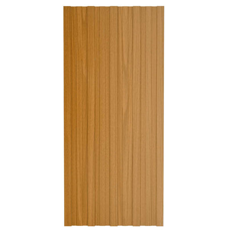 Vidaxl dakpaneel 12 st naturel 100 x 45 cm verzinkt staal