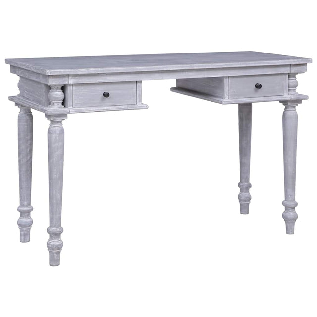 Vidaxl bureau 115x50x78 cm massief mahoniehout