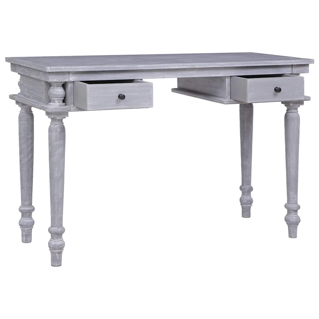 Vidaxl bureau 115x50x78 cm massief mahoniehout