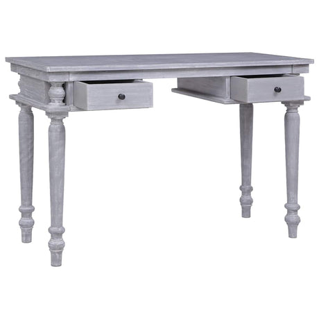Vidaxl bureau 115x50x78 cm massief mahoniehout