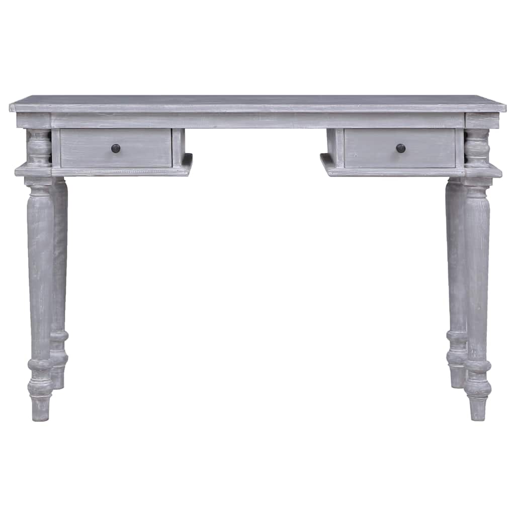 Vidaxl bureau 115x50x78 cm massief mahoniehout