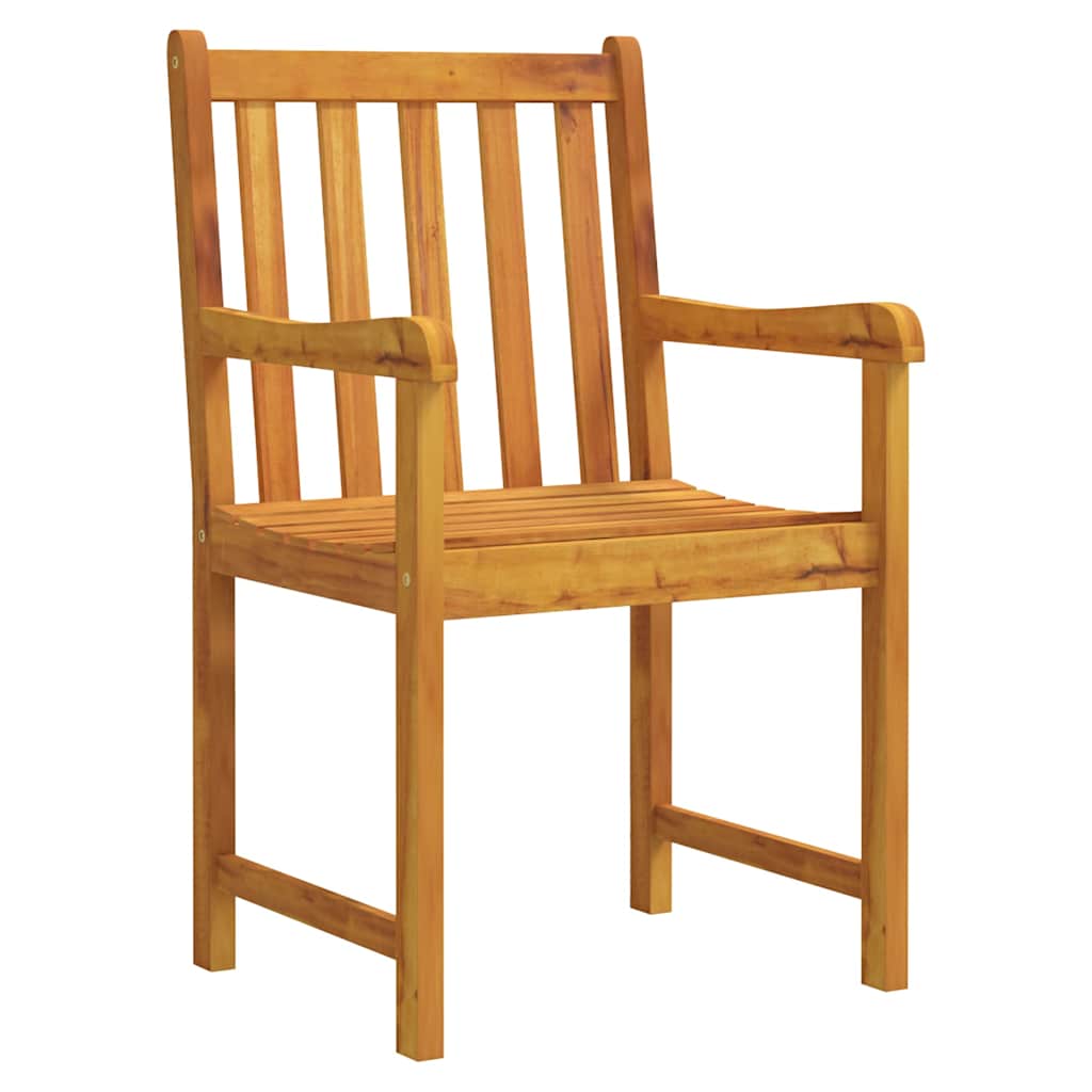 Vidaxl tuinstoelen 2 st massief acaciahout