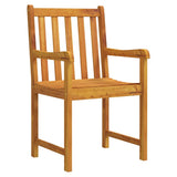 Vidaxl tuinstoelen 2 st massief acaciahout