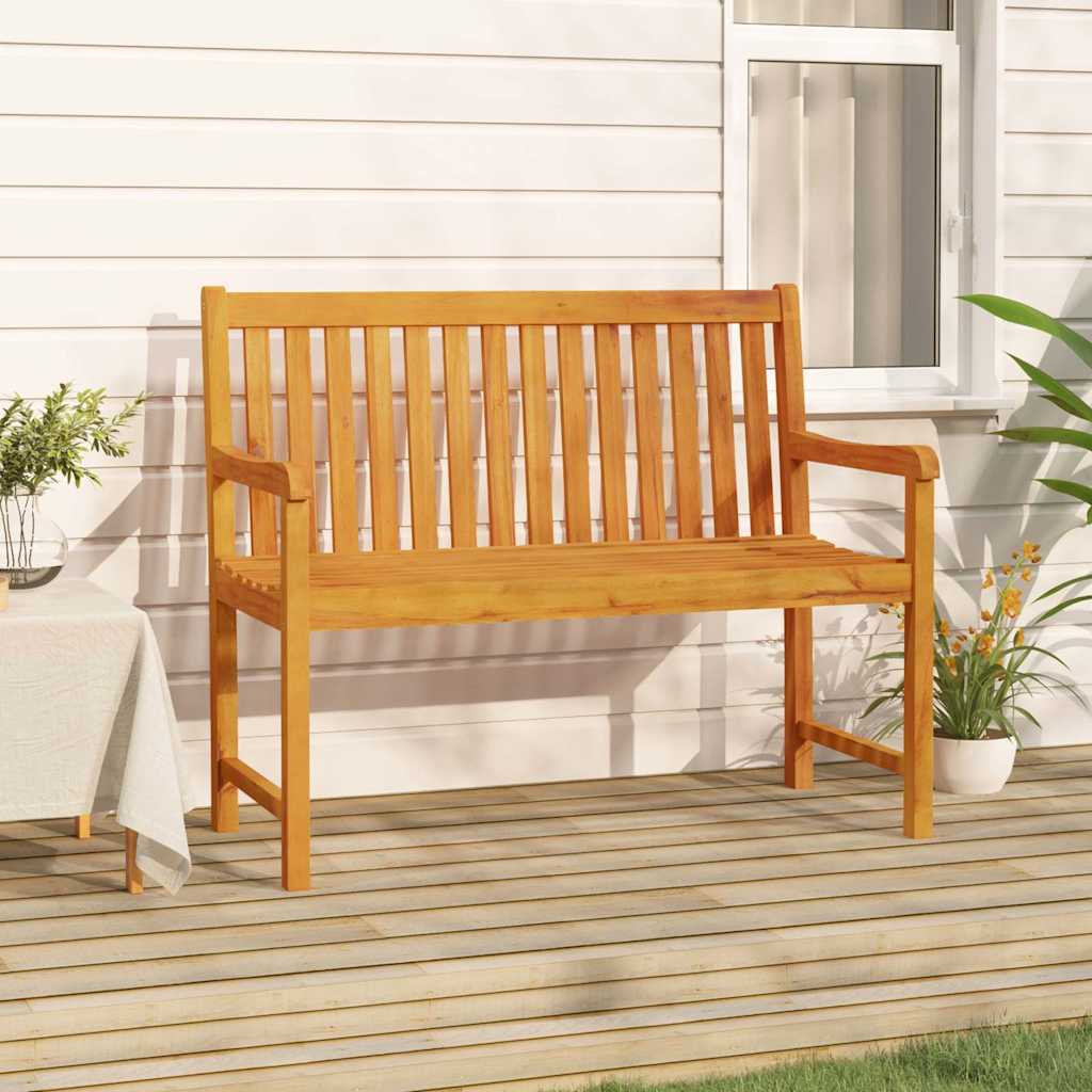 Vidaxl tuinbank 110 cm massief acaciahout