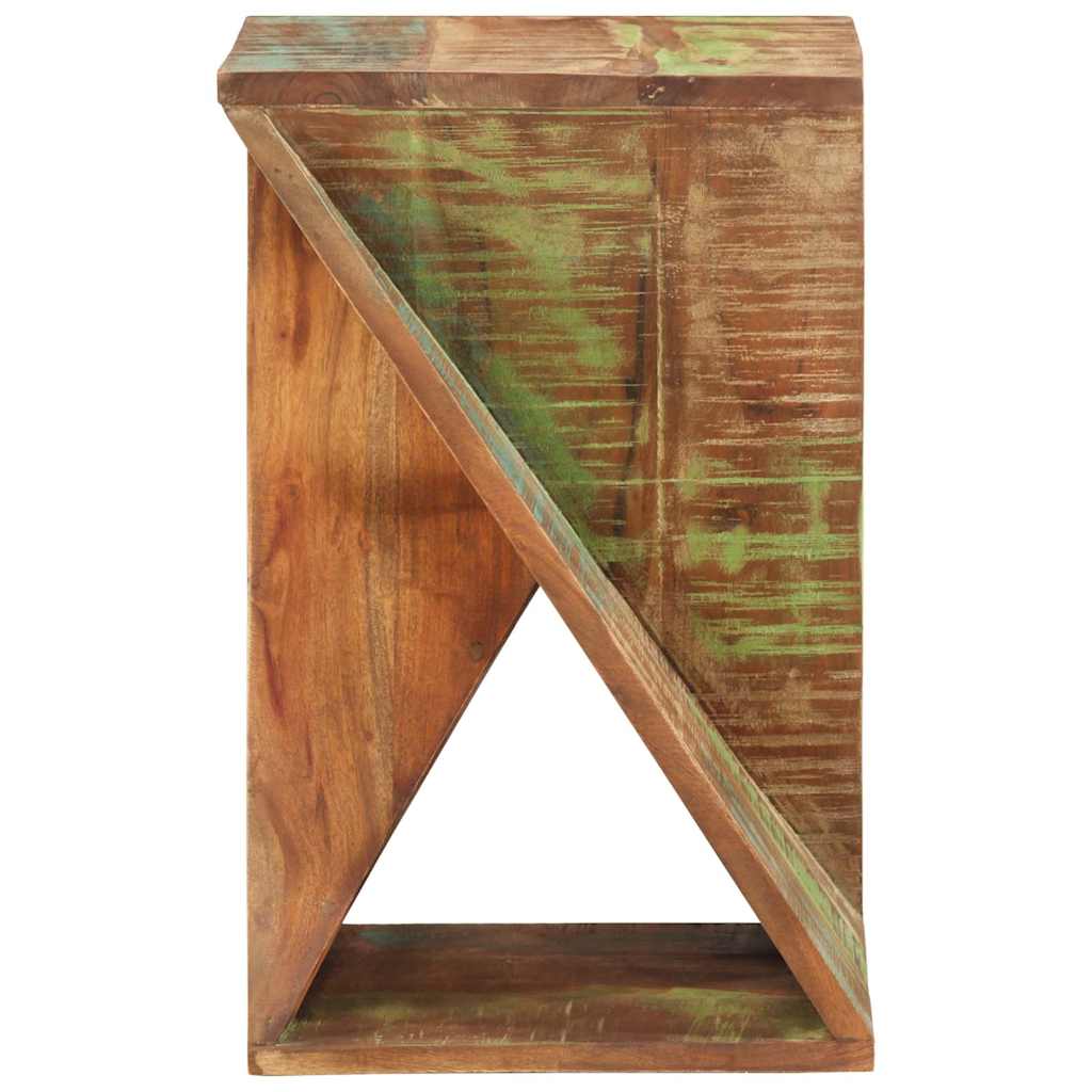 Vidaxl bijzettafel 35x35x55 cm massief gerecycled hout