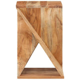 Vidaxl bijzettafel 35x35x55 cm massief acaciahout
