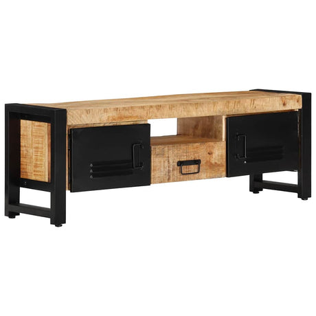 Vidaxl tv-meubel 120x30x40 cm massief mangohout