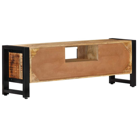 Vidaxl tv-meubel 120x30x40 cm massief mangohout