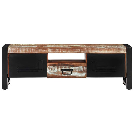 Vidaxl tv-meubel 120x30x40 cm massief gerecycled hout