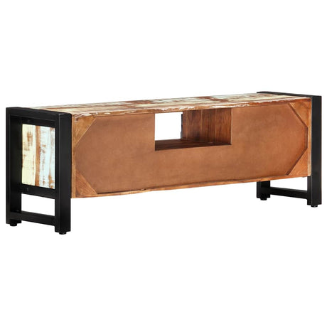 Vidaxl tv-meubel 120x30x40 cm massief gerecycled hout