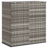 Vidaxl tuinbox 100x49x103,5 cm polyetheen rattan grijs