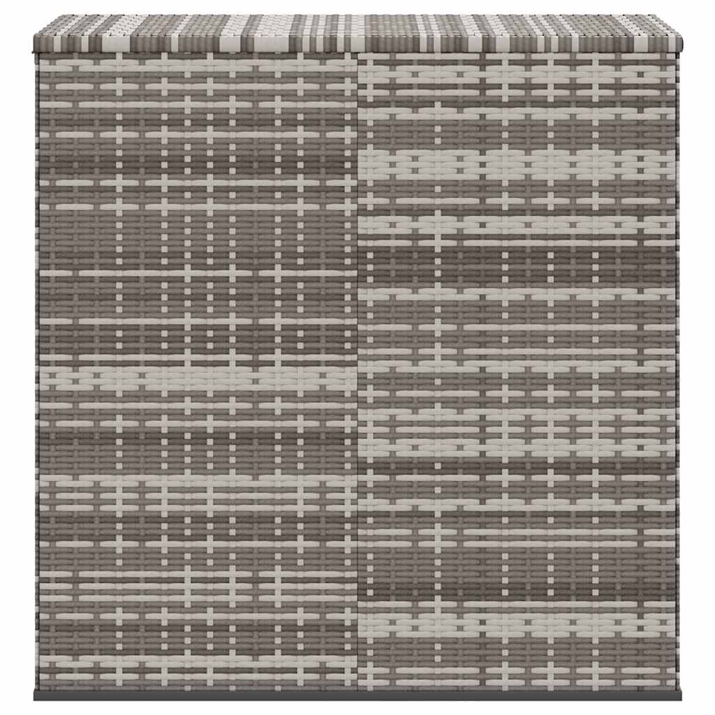 Vidaxl tuinbox 100x49x103,5 cm polyetheen rattan grijs