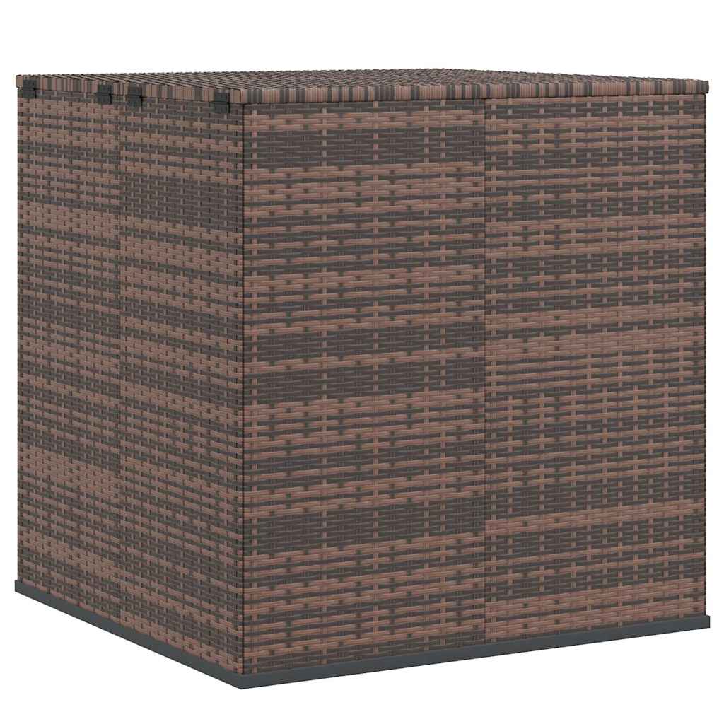 Vidaxl tuinbox 100x97,5x104 cm polyetheen rattan bruin