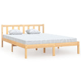Vidaxl bedframe massief grenenhout 150x200 cm