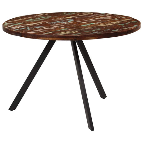 Vidaxl eettafel 110x75 cm massief gerecycled hout