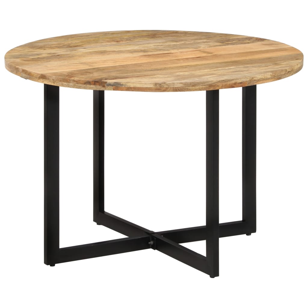 Vidaxl eettafel 110x75 cm massief mangohout