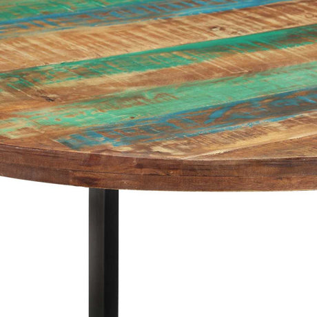 Vidaxl eettafel 110x75 cm massief gerecycled hout