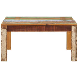 Vidaxl salontafel 80x80x40 cm massief gerecycled hout