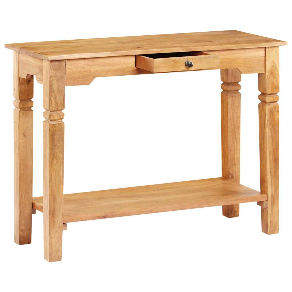 Vidaxl wandtafel 100x40x76 cm massief acaciahout