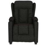 Vidaxl massagestoel stof zwart
