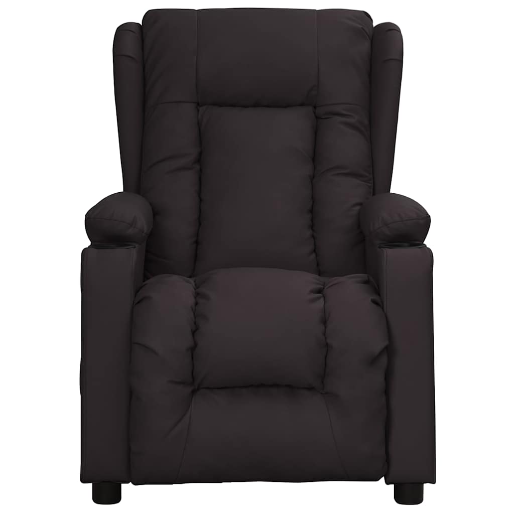 Vidaxl massagestoel kunstleer zwart