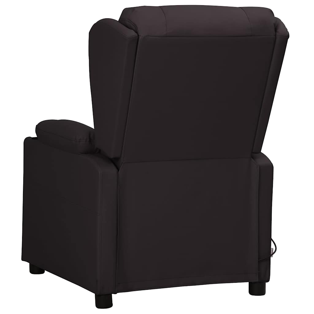 Vidaxl massagestoel kunstleer zwart