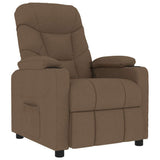 Vidaxl massagestoel stof bruin