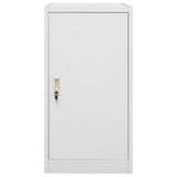 Vidaxl Sattelschrank 53x53x105 cm Stahl hellgrau