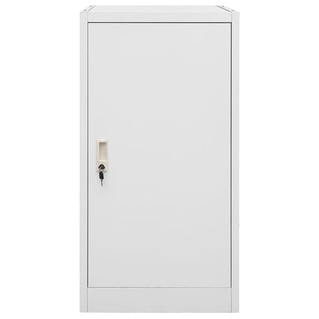 Vidaxl Sattelschrank 53x53x105 cm Stahl hellgrau