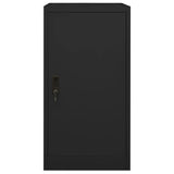 Vidaxl Sattelschrank 53x53x105 cm Stahlschwarz