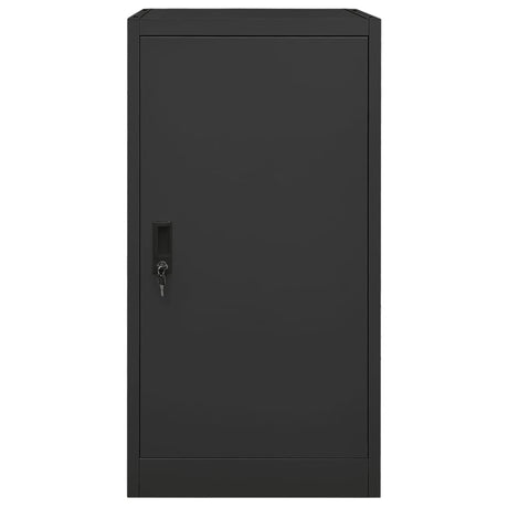 VIDAXL -Sattelschrank 53x53x105 cm Stahl Anthrazit -ausgelöst