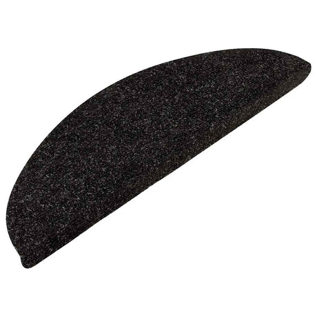 VIDAXL -Treppenmatten Selbstadhäsiv 15 ST 56x17x3 cm Anthrazit -gelöscht