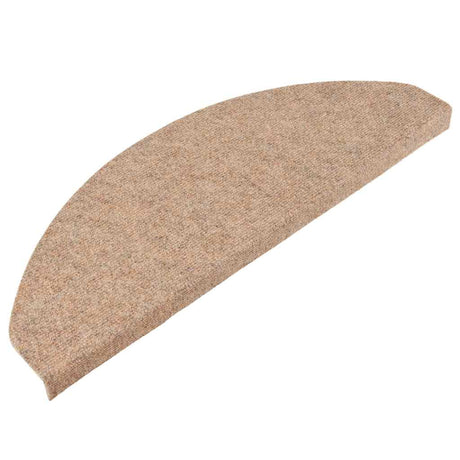Vidaxl -Treppen selbst -adhäsiv 15 ST 65x22.5x3,5 cm Beige