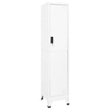 Vidaxl lockerkast 38x45x180 cm staal wit