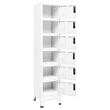 Vidaxl lockerkast 38x40x180 cm staal wit