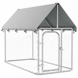 VIDAXL -Hundezwinger für außen mit Dach 200x100x150 cm