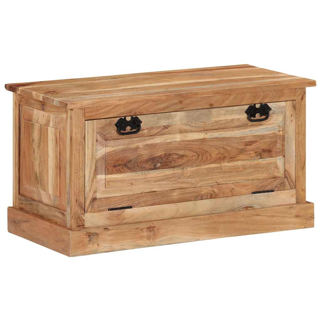 Vidaxl schoenenopbergbank 85x40x45 cm massief acaciahout