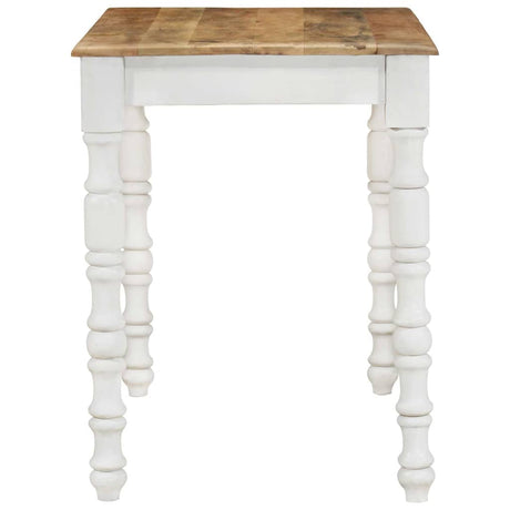 Vidaxl eettafel 110x60x76 cm massief mangohout