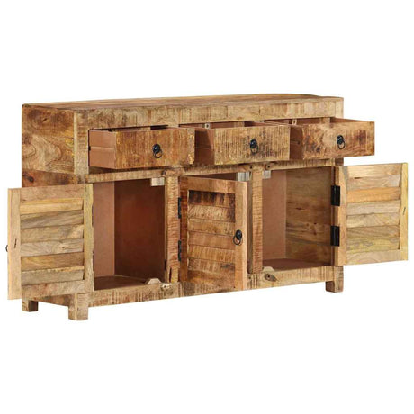 Vidaxl dressoir 110x30x65 cm massief mangohout