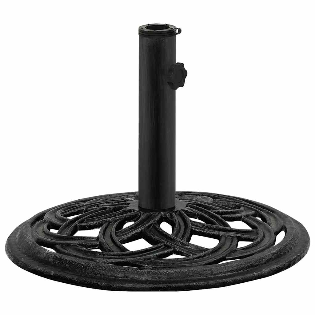 Vidaxl Parasol Foot 44x44x31 cm Gusseisen schwarz