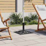 Vidaxl Parasol Foot 47x47x33 cm Gusseisen schwarz