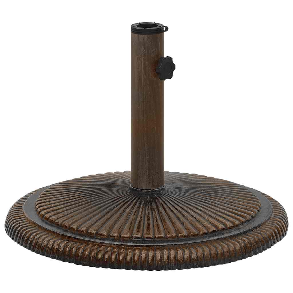 Vidaxl Parasol Fuß 45x45x30 cm Gusseisenbronzefarbe