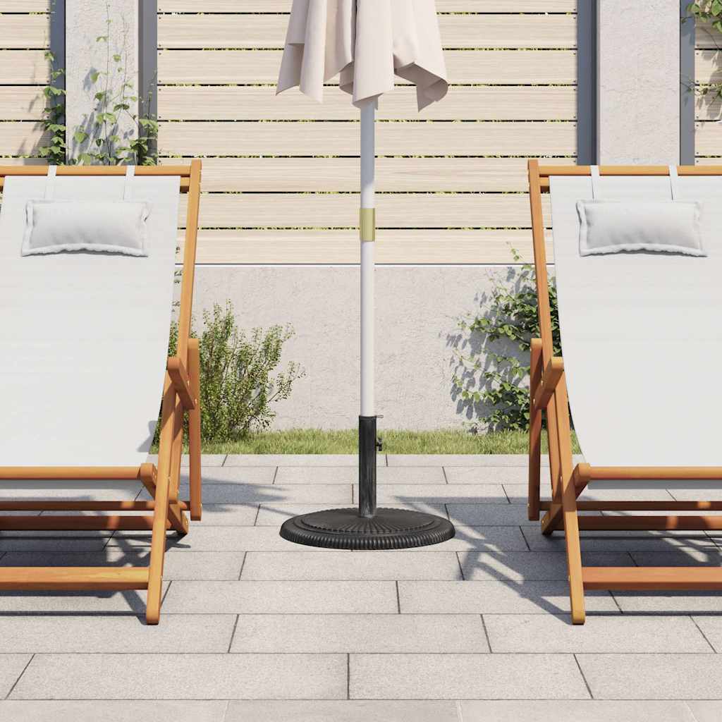 Vidaxl parasolvoet 45x45x30 cm gietijzer zwart