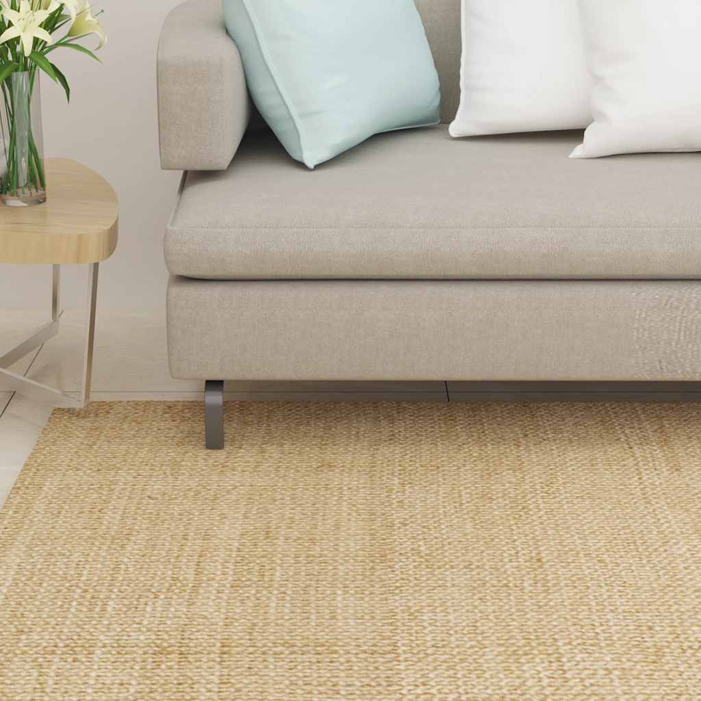 Vidaxl Teppich 66x250 cm Natural Sisal