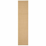 Vidaxl Teppich 66x300 cm Natural Sisal